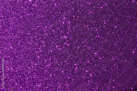 Dark Purple Color Shiny Glitter Texture Background With Vibrant Color