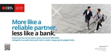 Bank Dbs Indonesia Gencarkan Kampanye ‘live More Bank Less Id