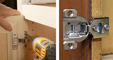 How to fit kitchen cabinet hinges. How to Install European Cup Hinges - Fine Homebuilding
