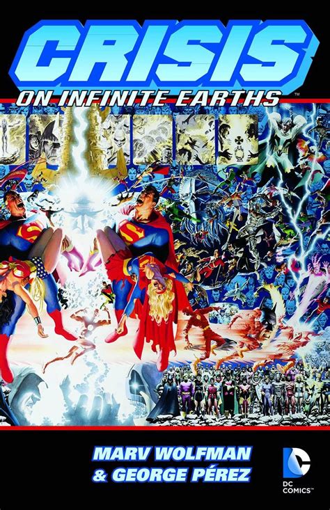 Crisis On Infinite Earths Deluxe Edition Hc Signed By Marv Wolfman