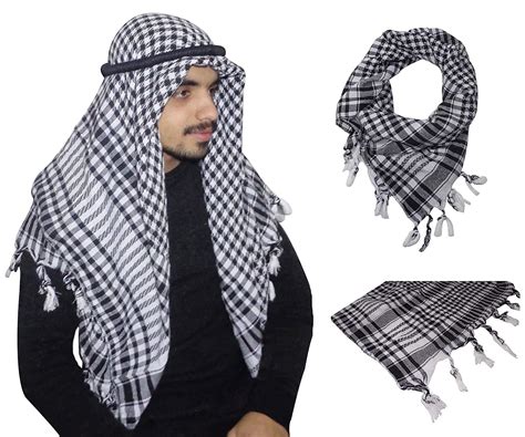 Buy Arafat Arab Arabian Scarf Shawl Keffiyeh Kafiya Shemagh Desret
