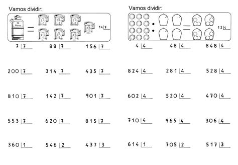 Exercicios De Divisão Com 2 Numeros Na Chave Com Resposta