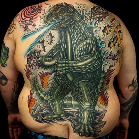 CIV GB Godzilla Tattoo Tattoos Tribal Tattoos