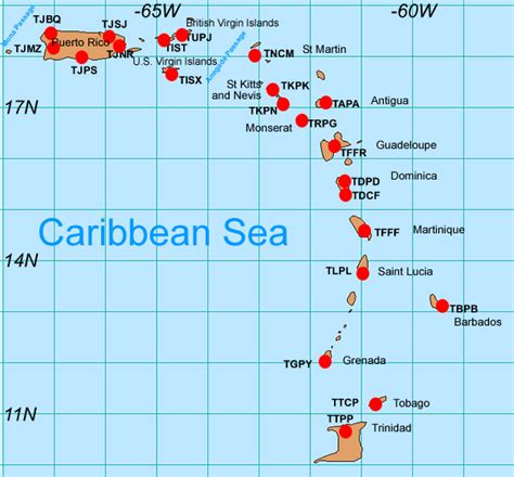 Virgin islands and extends south to grenada. Weather Observations across the Caribbean