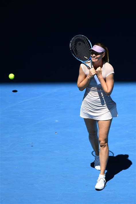 Roger federer's relaxed attitude at the 2018 australian open worked as he captured his sixth australian open title. Maria Sharapova - Australian Open 01/18/2018 • CelebMafia