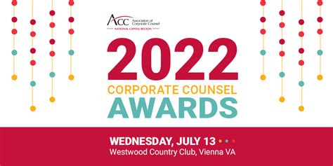 National Capital Region Association Of Corporate Counsel Acc