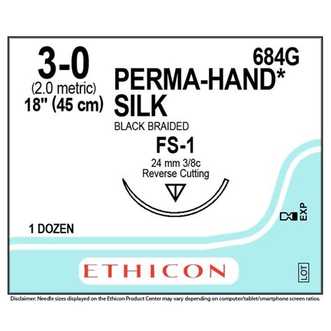 Ethicon Suture 3 0 Ethicon Silk Fs 1 Box Of 12 Shelhealth
