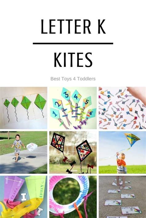 Letter K Kite Theme For Tot School And Preschool Best Toys 4