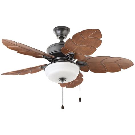 Honeywell palm island tropical ceiling fan. Home Decorators Collection Palm Cove 44 in. LED Indoor ...