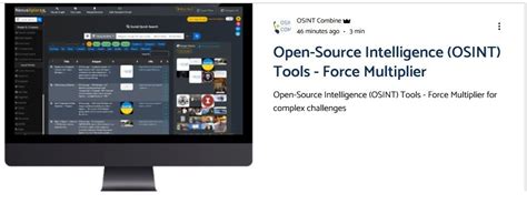Osint Combine On Linkedin Open Source Intelligence Osint Tools