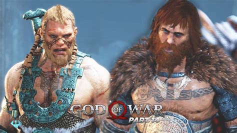 God Of War 2018 Part 14 Magni And Modi Battle God Of War 4