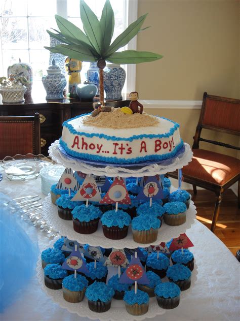 Parents may receive compensation when you click through and purchase from links contained on this website. 'Ahoy Its A Boy' Nautical Baby Shower theme. Sailboat ...