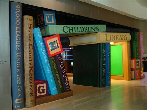 Childrens Library Entrance Cerritos Ca Library Themes Kids Library