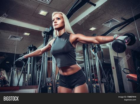 Fitness Woman Doing Exercises Image And Photo Bigstock