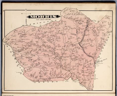 Morris Greene County Pennsylvania David Rumsey Historical Map Collection