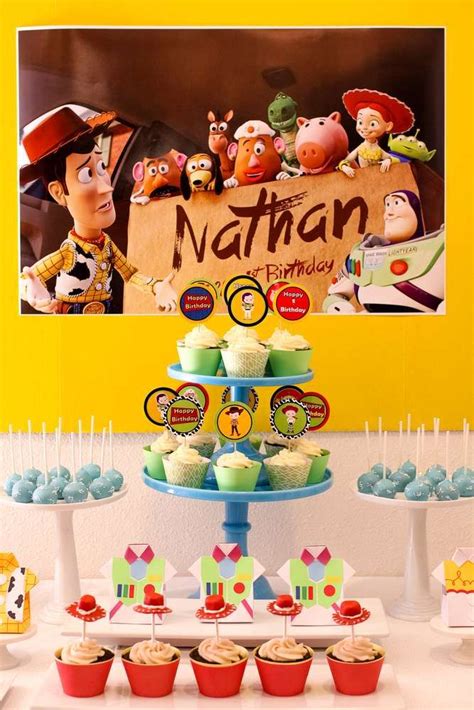 Toy Story Birthday Party Ideas Photo 1 Of 55 Toy Story Birthday Party Toy Story Birthday