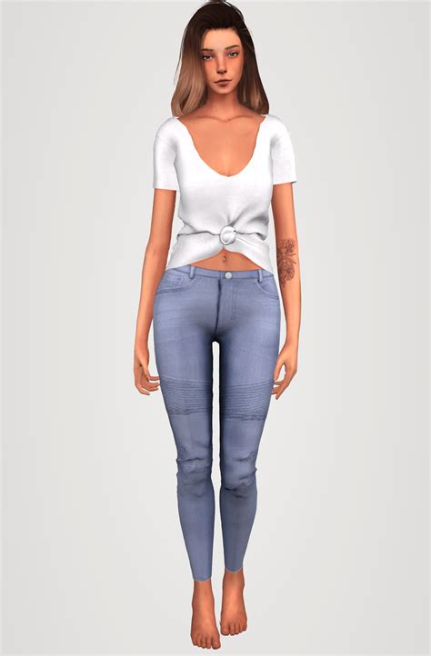 The Sims 4 Cc — Elliesimple 🌿 Elliesimple Everyday Clothing