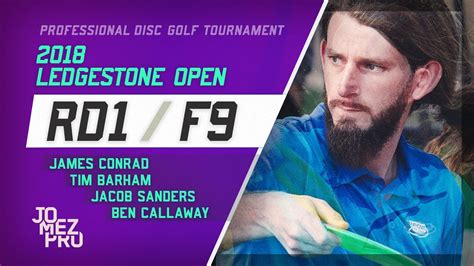 We have a diverse feature card with philo brathwaite, andrew kaluk, kevin jones, and brodie smith. 2018 Ledgestone Open | Round 1, F9