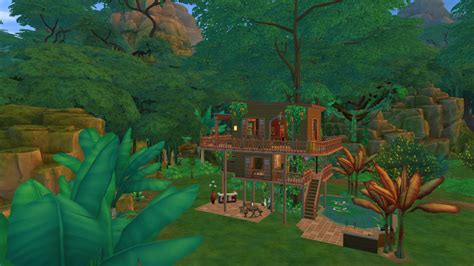 Making The Most Of Build Mode In The Sims 4 Jungle Adventure Simsvip