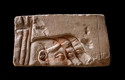 An Egyptian Limestone Relief Fragment Amarna 18th Dynasty Later In