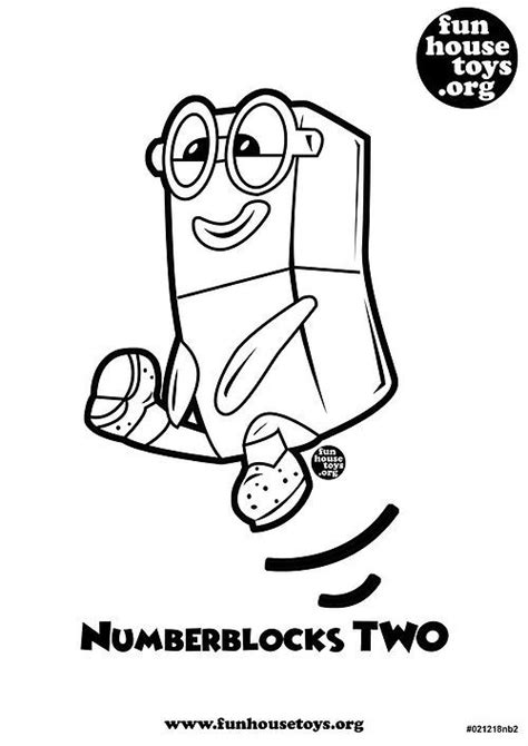 Numberblocks 5 Coloring Pages Coloring Pages