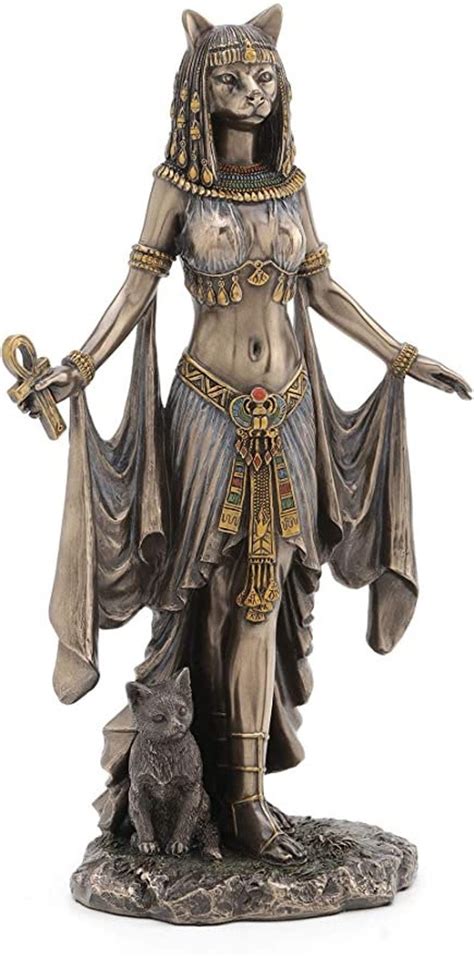 Bastet Egyptian Goddess Of Protection Statue Sculpture 10 Etsy