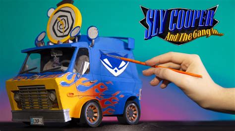 Miniature Sly Cooper Van Diy Youtube