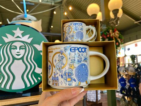 Reserved KTH 2 Disney Starbucks EPCOT Been There Series 50 Anniversary