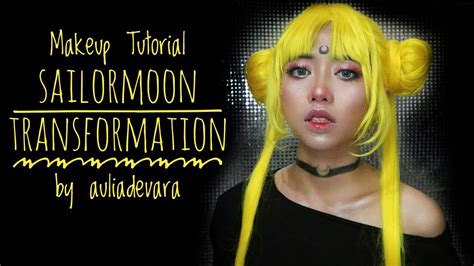 Sailormoon Transformation Tutorial Makeup Cosplay By Auliadevara