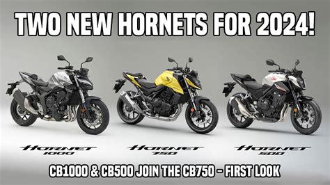 Two New Honda Hornet Models For Cb Cb First Look Youtube