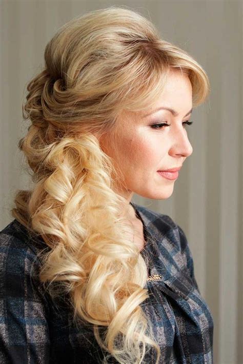 Hairstyles For Long Hair For Mother Of The Bride