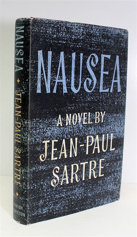 Nausea By Jean Paul Sartre Very Good Cloth 1962 First Edition Lasting Words Ltd