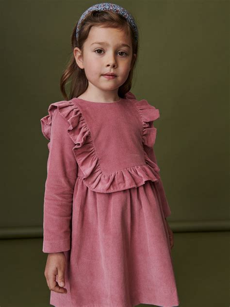 Pink Salma Girl Dress La Coqueta Kids