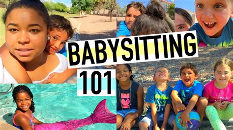 Babysitting 101 Cute Cousinssoccer Swimming Youtube