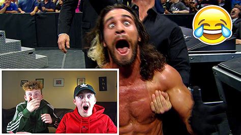 Reacting To The Top 100 Funniest Wwe Moments Youtube