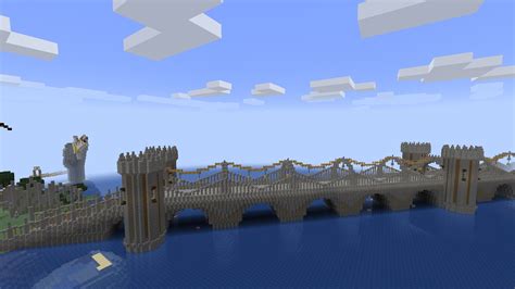 Medieval Fever 10 Bridge Diagonal Minecraft Map