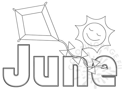 Months Coloring Pages at GetDrawings  Free download