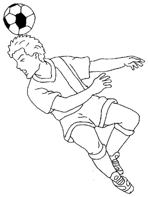 soccer player coloring pages  printable soccer player coloring pages
