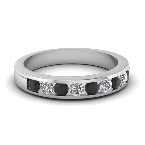 All of our wedding band styles are highly versatile, so choose your favourite wedding ring for a piece you will love to wear forever! Womens Wedding Bands With Black Diamonds | Fascinating ...