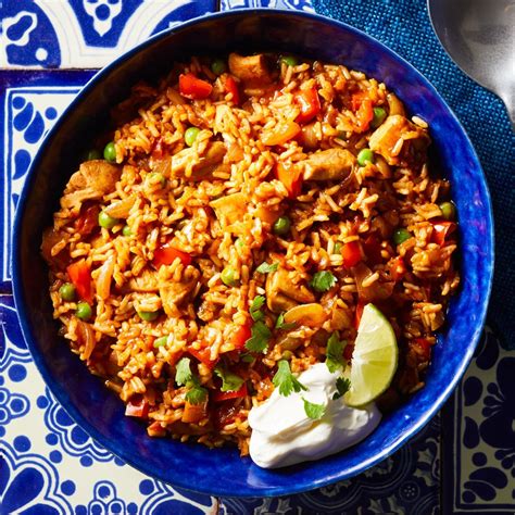 Arroz con pollo is a traditional dish you'll find variations of throughout spain and latin america. Pressure-Cooker Chicken & Rice (Arroz con Pollo) Recipe - EatingWell