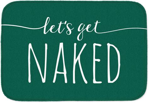 Let S Get Naked Badematte In Gr N Nackig Nackt Badewanne Dusche