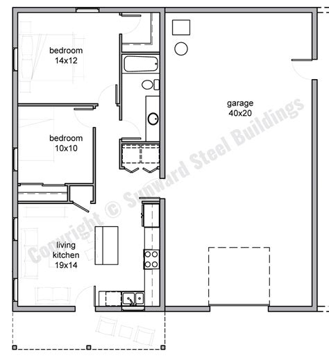 34 30 X 60 Barndominium Floor Plans Fineasemna
