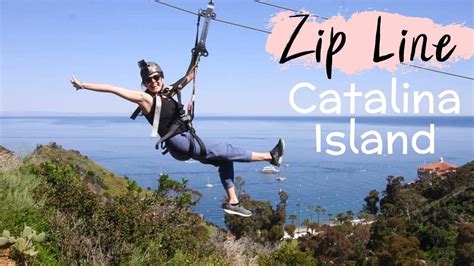 Zipline In Catalina Island Catalina Zip Line Eco Tour Adventure Youtube