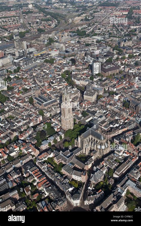 The Netherlands Utrecht St Martins Cathedral Or Dom Church With The
