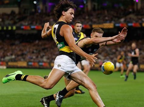 The livewire had to be patient with his return from a broken foot he sustained in the 2017 grand final. Daniel Rioli has three-year deal in front of him | Herald Sun