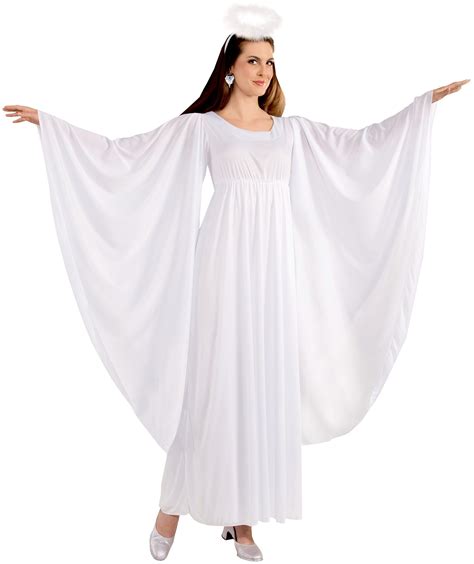 Forum Novelties Womens Angel Costume White One Size Angel Costume Women Angel Dress Angel