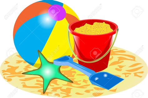 Beach Bucket Clipart Free Download On Clipartmag