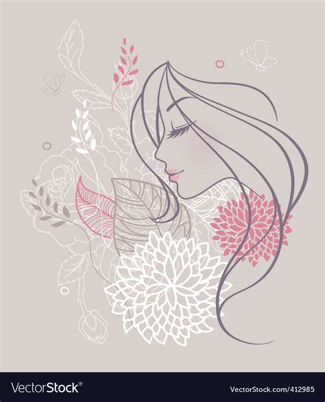 Free Free Flower Woman Svg 403 SVG PNG EPS DXF File