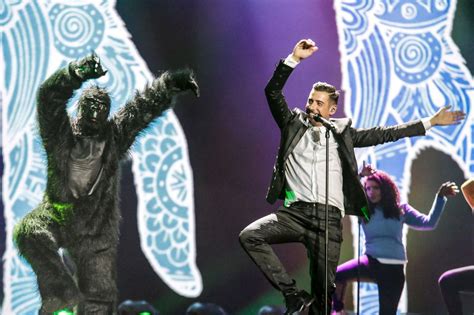 Will maneskin deliver the goods for italy in 2021? Eurovision 2017: Italy takes to the stage for first rehearsal