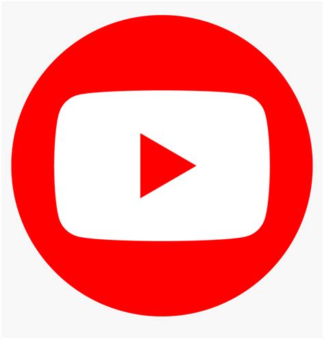 11 114700youtube Red Circle Youtube Circle Icon Png Transparent High